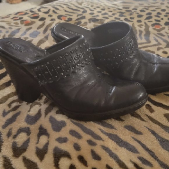 Born Shoes Born Mules Black Poshmark